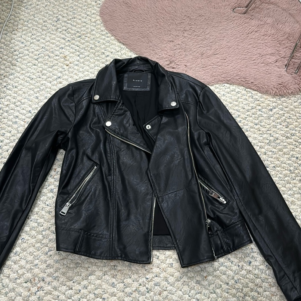 Leather jacket